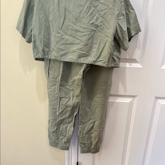 Vintage Sage Green Jumpsuit - Picture 3 of 8